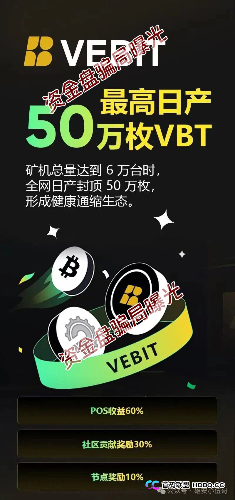 微比特Vebit经济模型的数学陷阱:算清这笔账,你就知道为什么迟早崩盘(1) 微比特Vebit经济模型的数学陷阱:算清这笔账,你就知道为什么迟早崩盘(1)