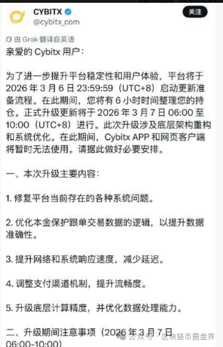 Cybitx交易所崩盘：凡是玩“保本跟单”的，骨子里都是杀猪盘