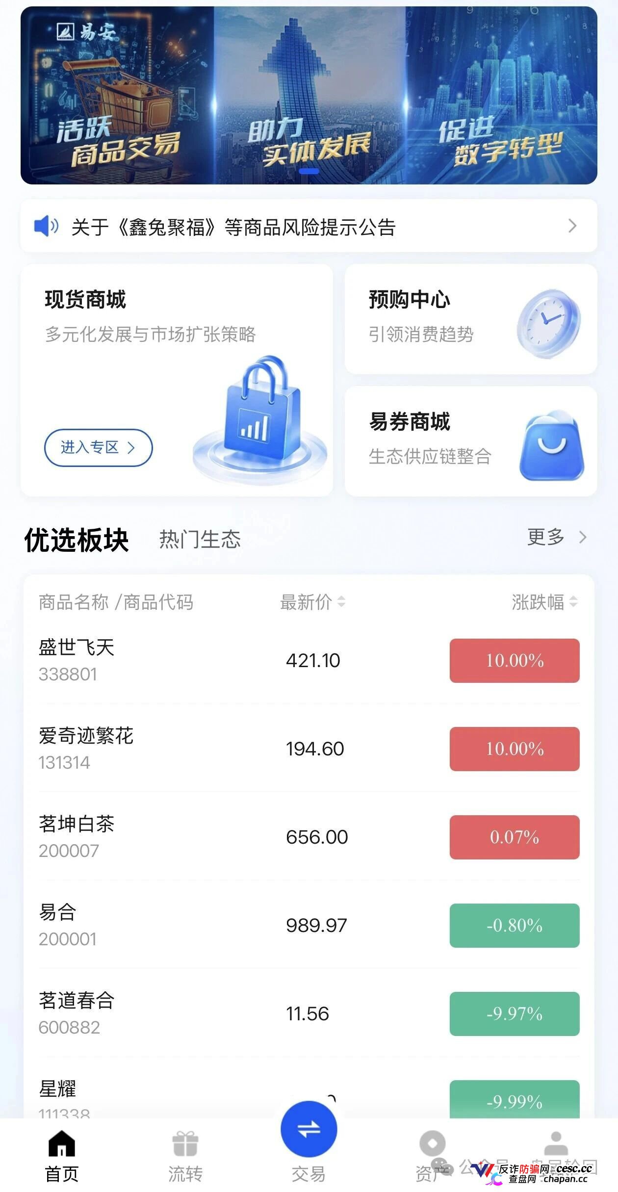 重磅预警｜易安EAEX茶交所：挂贵州资质、湖南注册、杭州操盘——后台控涨跌，无数散户正被收割(2)