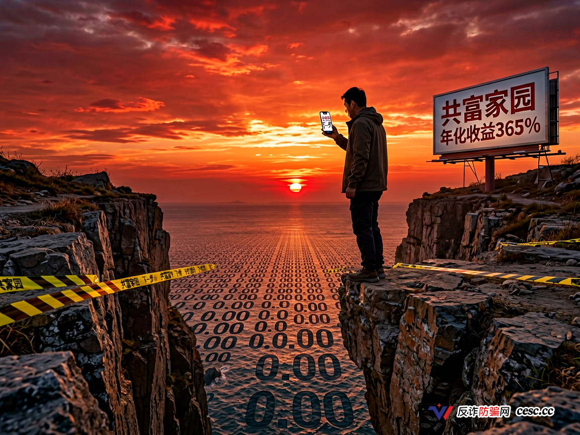 共富家园深度拆解：高息诱饵背后的收割套路，别再往里砸钱了