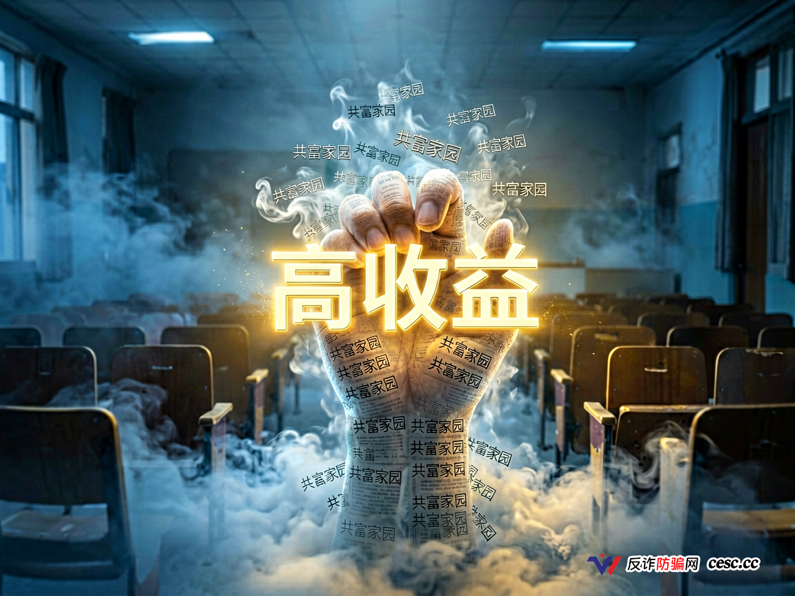 共富家园深度拆解：高息诱饵背后的收割套路，别再往里砸钱了