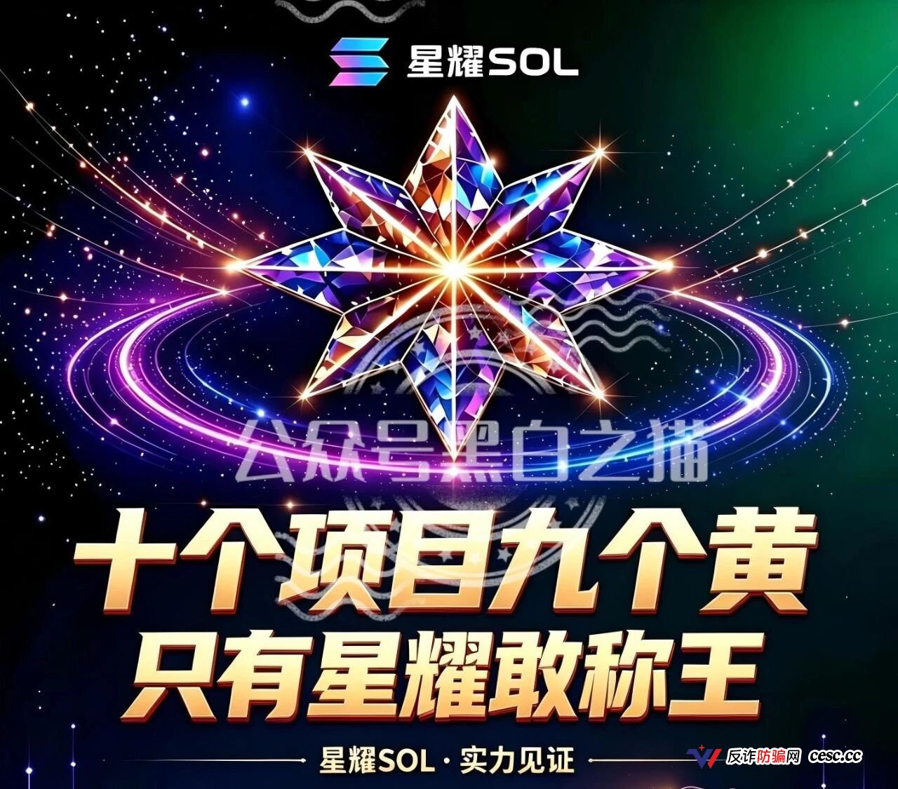 警告：星耀SOL虚拟币资金盘崩盘前兆，老班底换马甲收割倒计时(1)