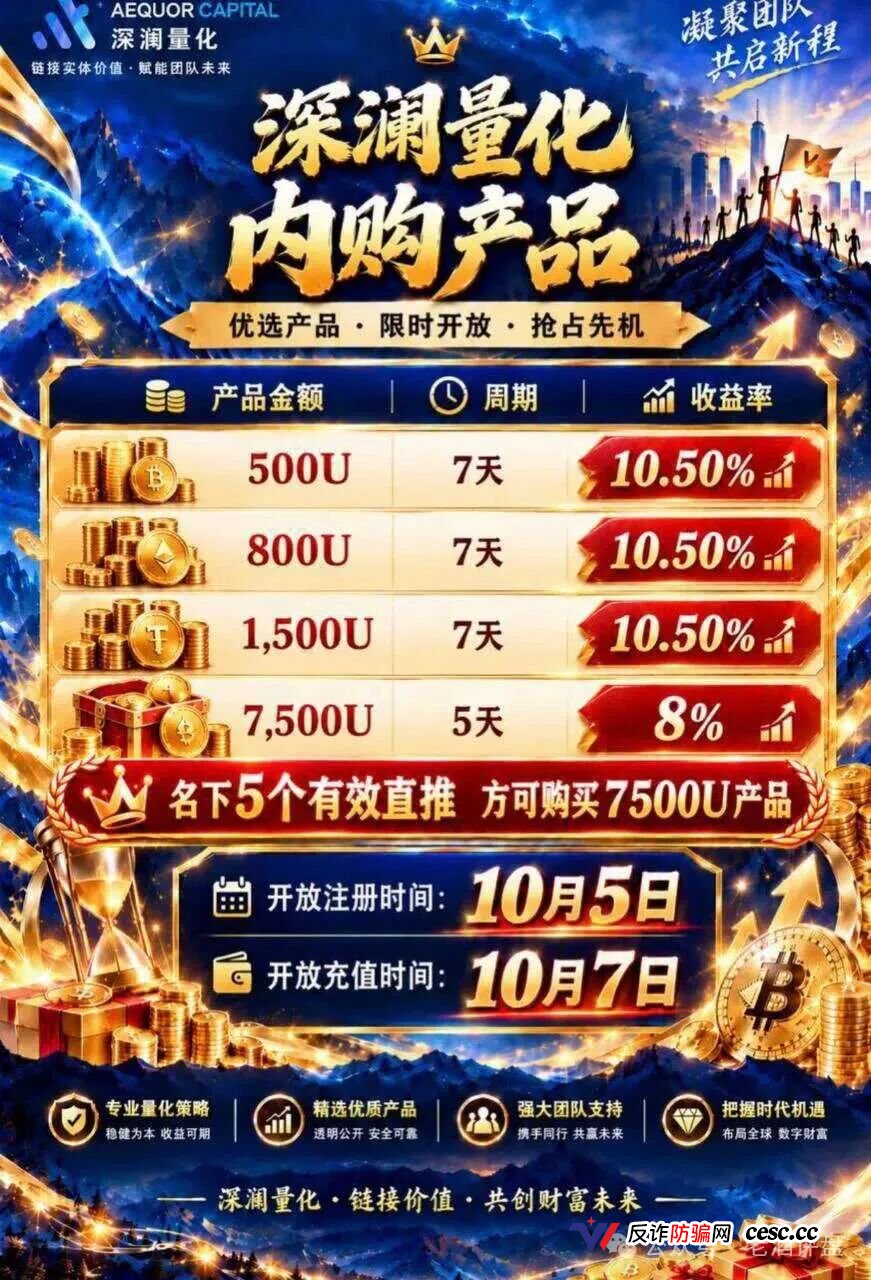 深澜量化AEQUOR卧底实录：3天狂收690万U，第一期造富神话落幕，11月21日第二期即将成为屠宰场！(4)